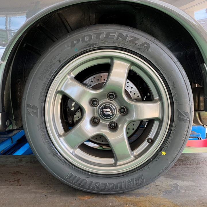 スカイライン GT-R（BNR32）に POTENZA RE-71RS 装着 | 店舗お