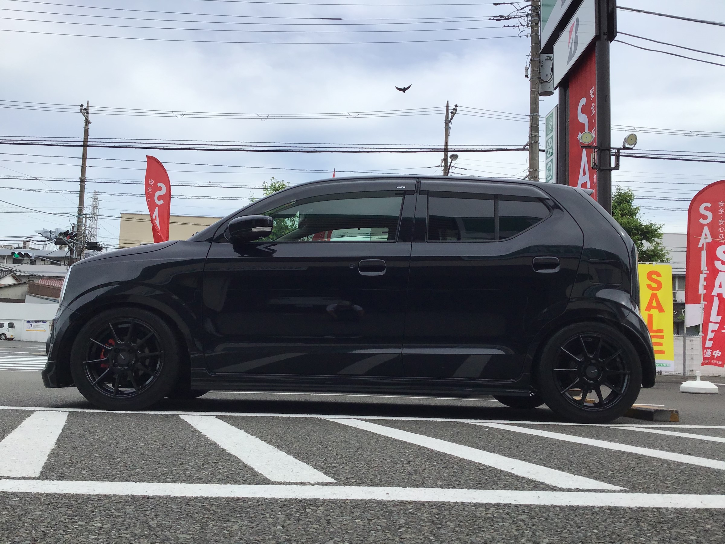 スズキ アルトワークス ホイール交換 | 店舗おススメ情報