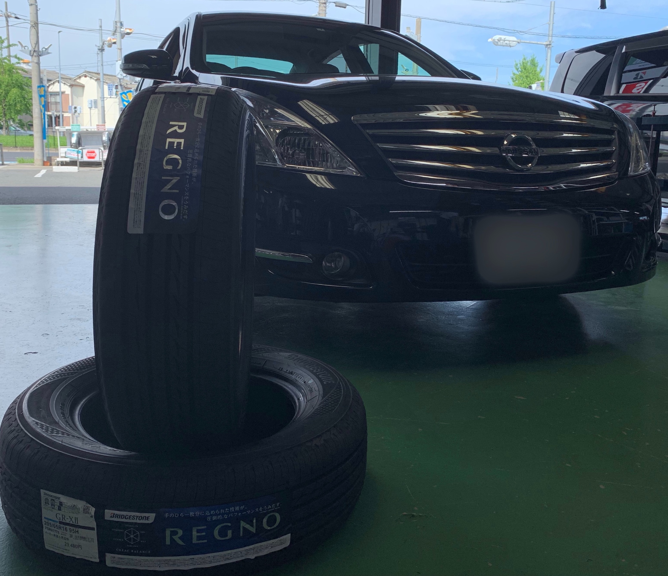 ティアナ(J32)にREGNO装着 | 日産 ティアナ タイヤ タイヤ・ホイール