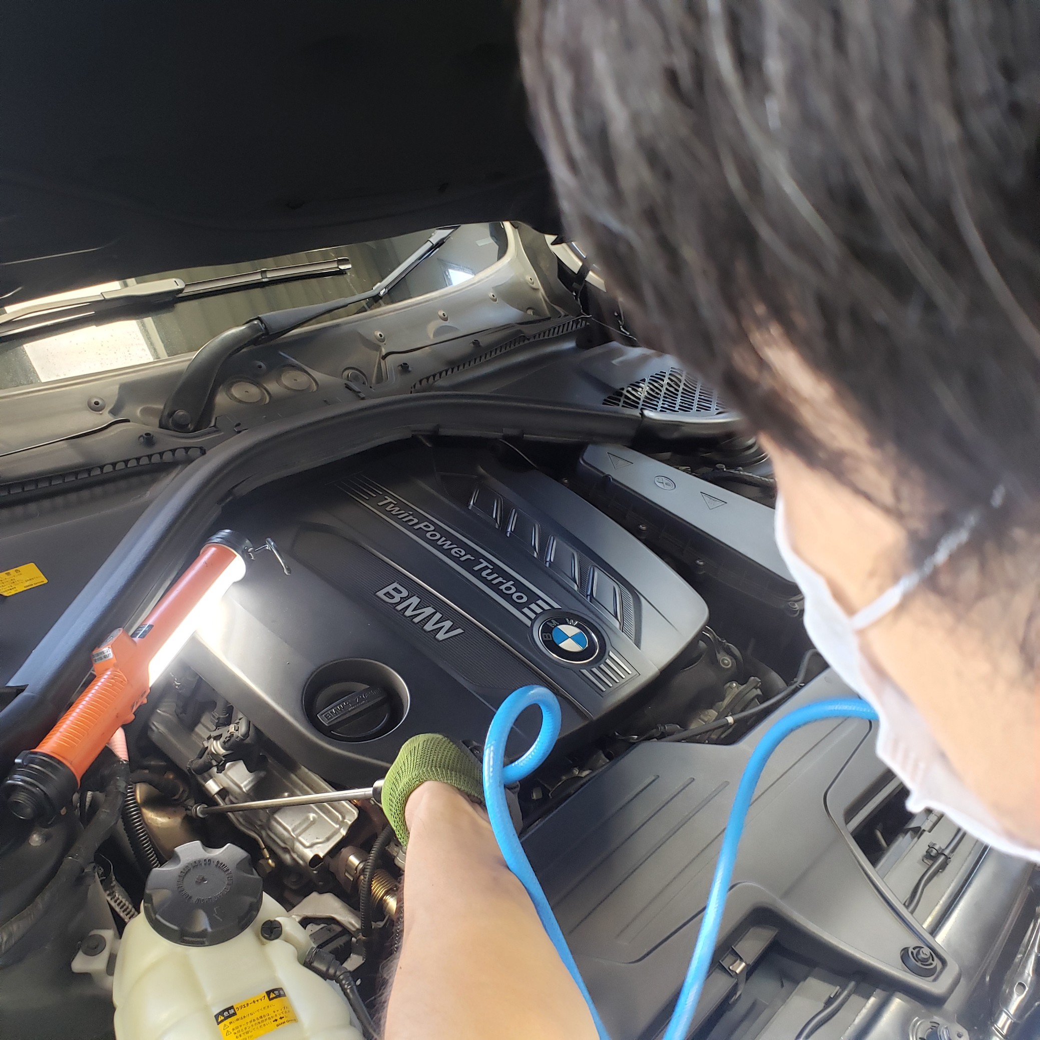 Bmw 3ｄ F30 3シリーズ Dpfクリーニング施工をしました 技術サービス施工事例 タイヤ館 福岡東 タイヤからはじまる トータルカーメンテナンス タイヤ館グループ