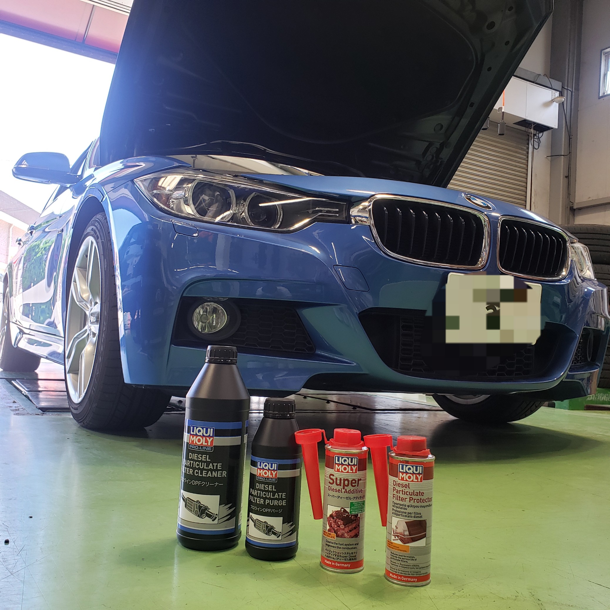 Bmw 3ｄ F30 3シリーズ Dpfクリーニング施工をしました 技術サービス施工事例 タイヤ館 福岡東 タイヤからはじまる トータルカーメンテナンス タイヤ館グループ