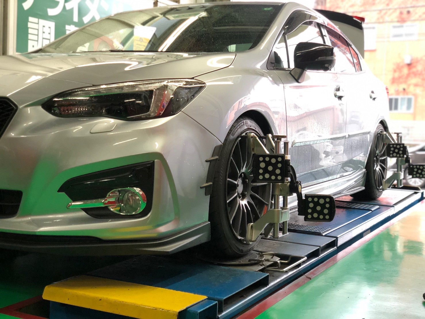 スバル インプレッサG4（GK7） ブリッツ車高調 DAMPER ZZ-R 取付