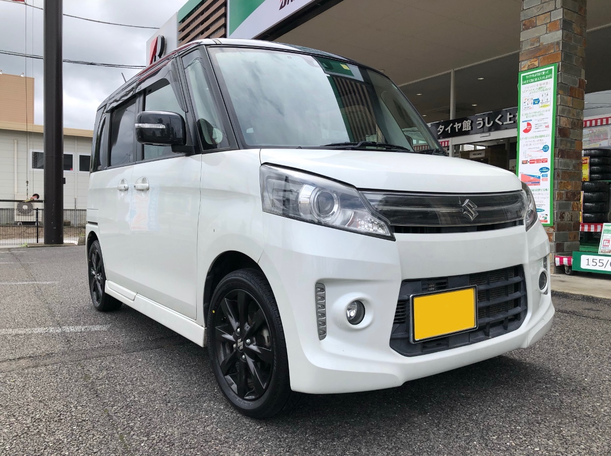 スズキ・スペーシア・MK32S】タイヤ交換 | スズキ スペーシア タイヤ