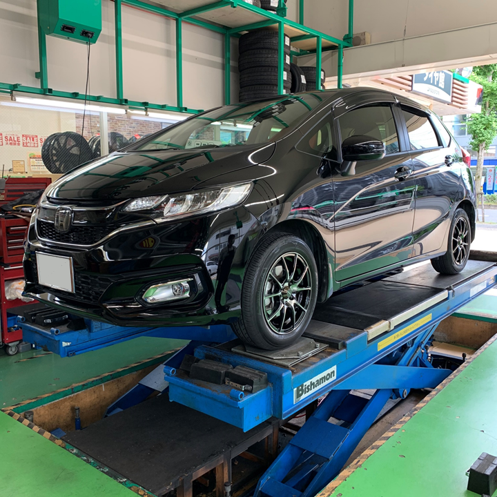 ホンダ フィット (GK) に Weds Sport SA-10R 装着 | ホンダ フィット