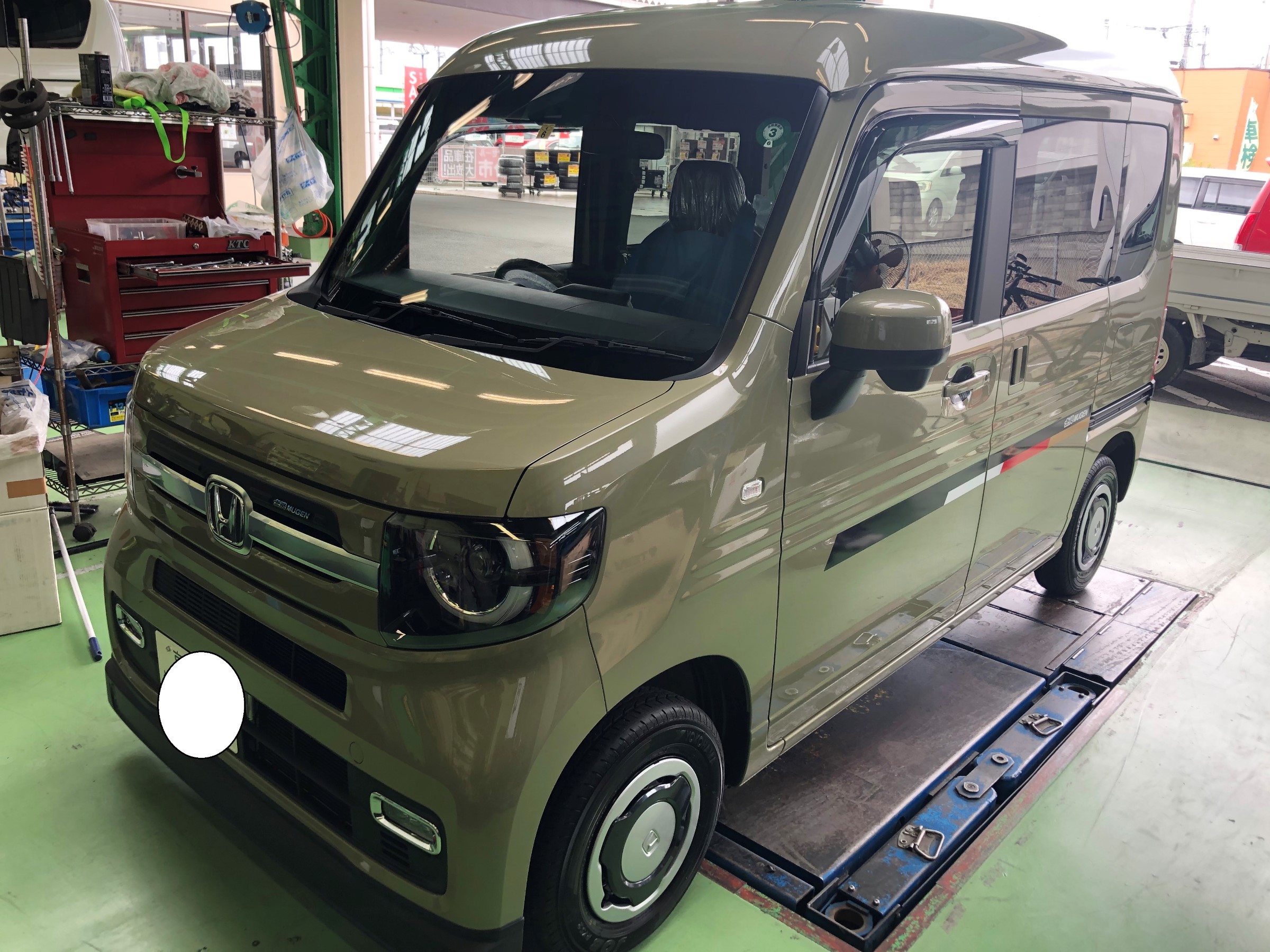 ホンダ N Van にパナソニックcn F1d9dナビ取り付け スタッフ日記 タイヤ館 京田辺 京都府 滋賀県のタイヤからはじまる トータルカーメンテナンス タイヤ館グループ