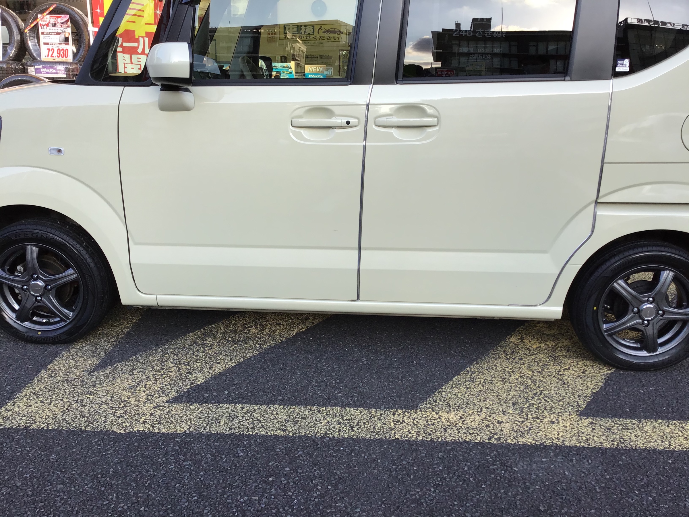 N–BOXホイールごと替えました！ | ホンダ N-BOX ホイール タイヤ