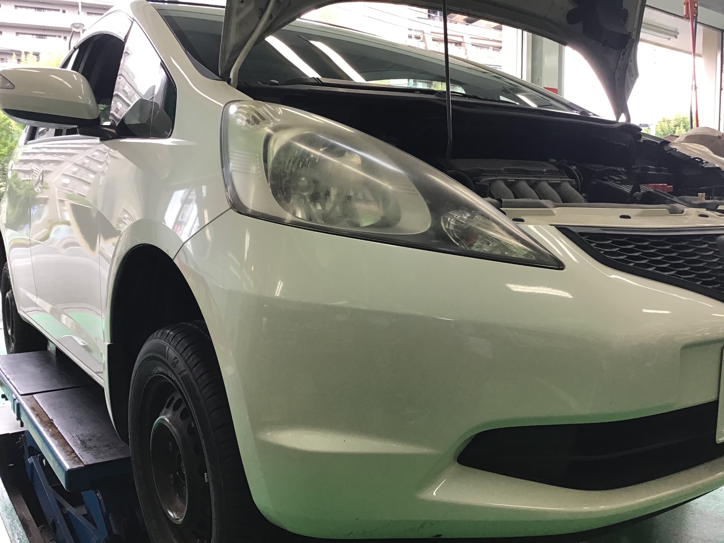 Fit Ge6 エコピアnh100c タイヤ交換 サービス事例 タイヤ館 稲城 東京都のタイヤ カー用品ショップ タイヤからはじまる トータルカーメンテナンス タイヤ館グループ