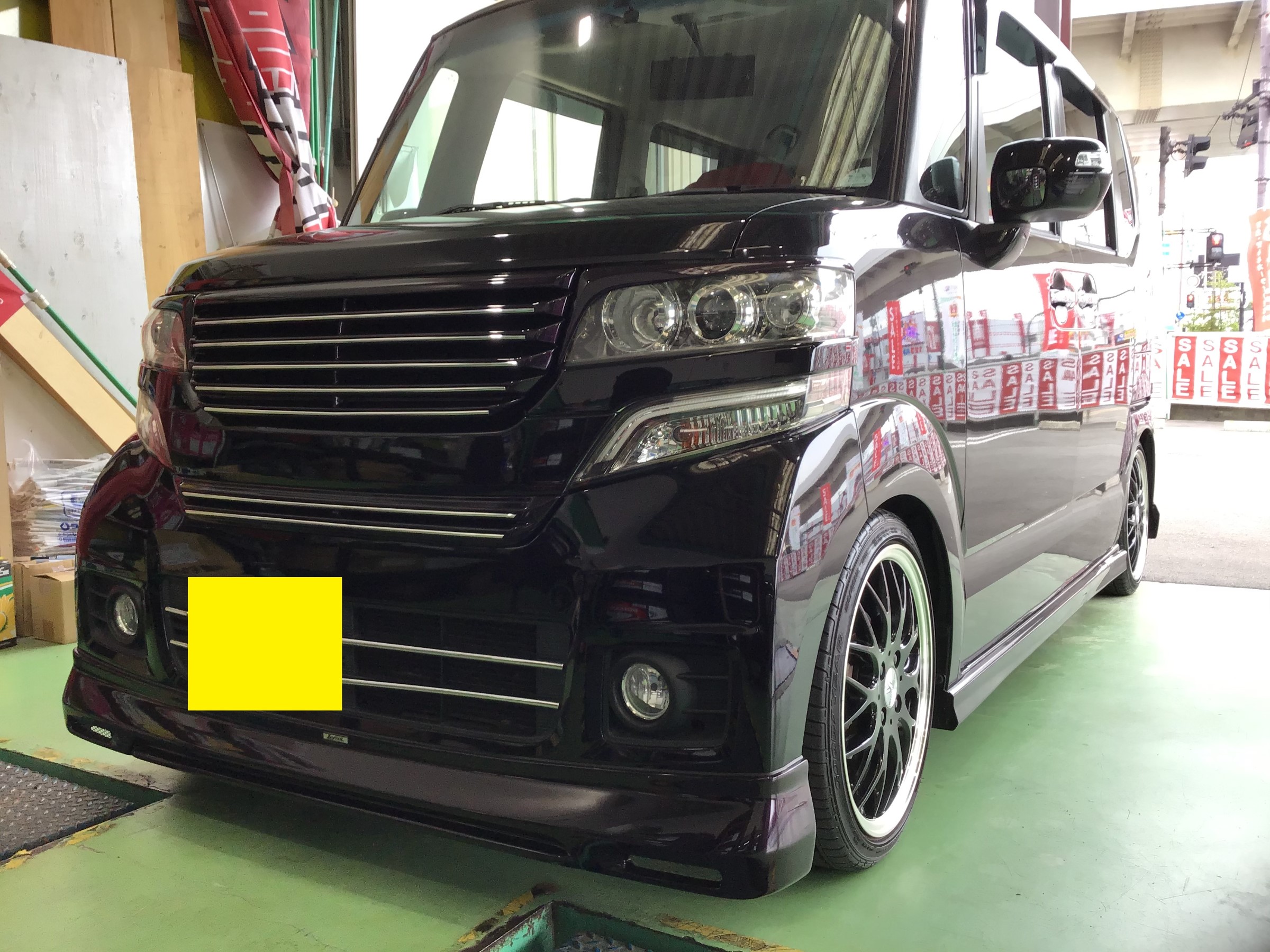 しっかり車高ダウン！
