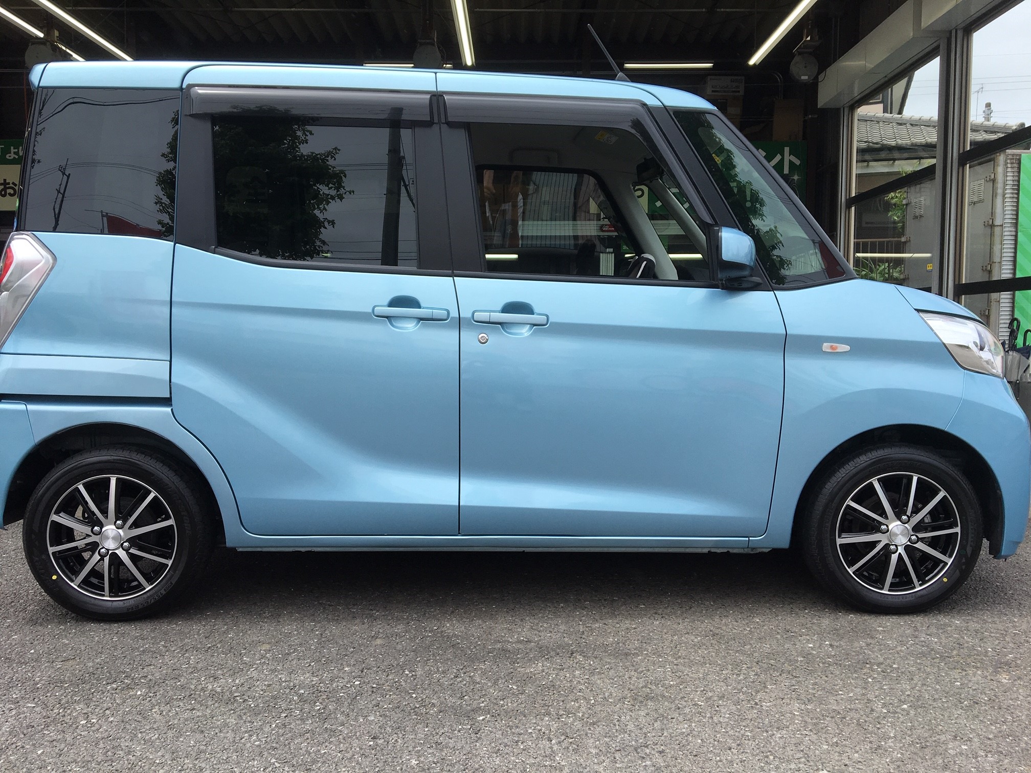 ミツビシ・EKスペース・B11A】 タイヤ、ホイール交換 | 三菱 eK