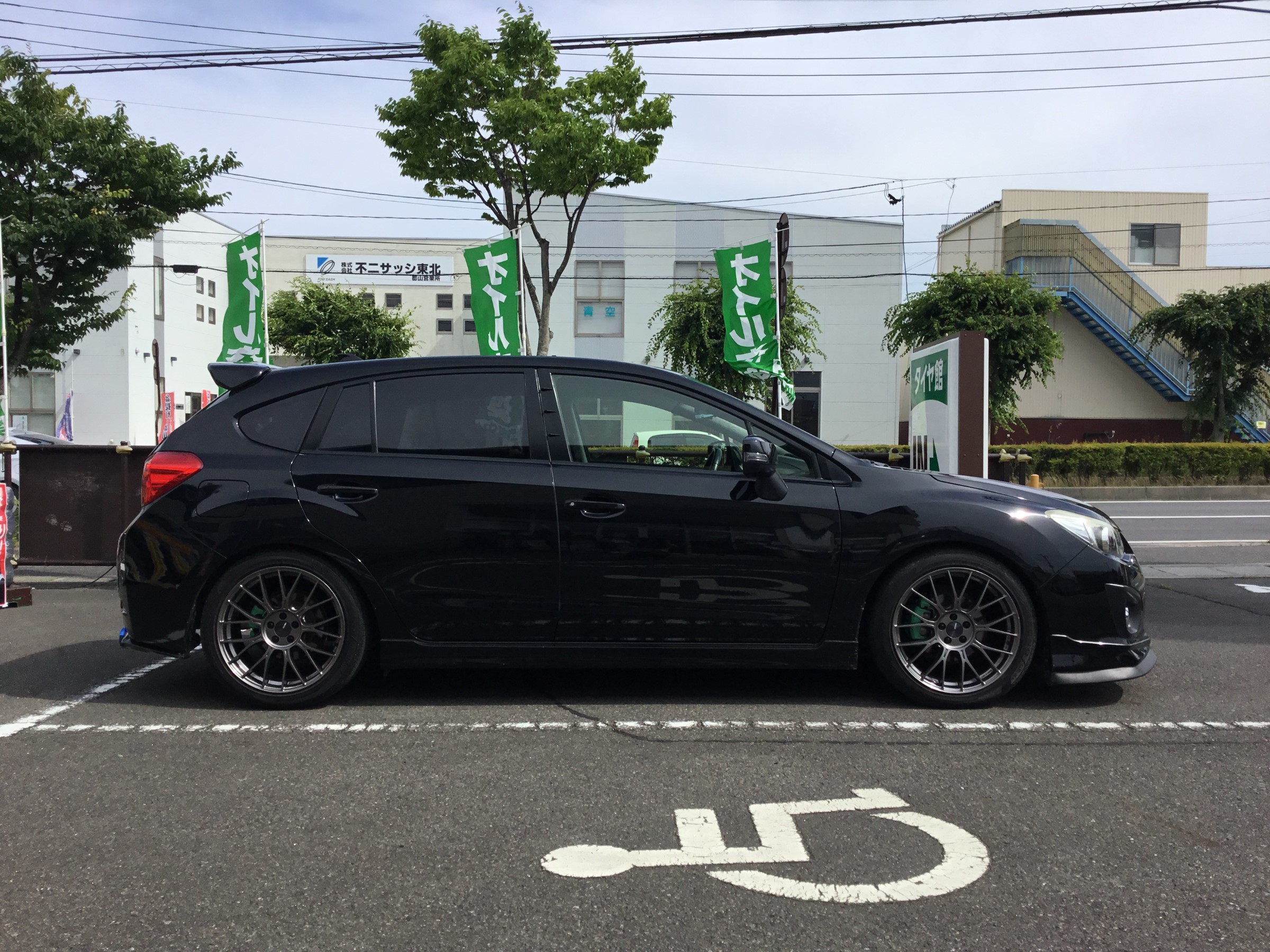 インプレッサスポーツ GP7 BLITZ DAMPER ZZ-R 取付 | スバル