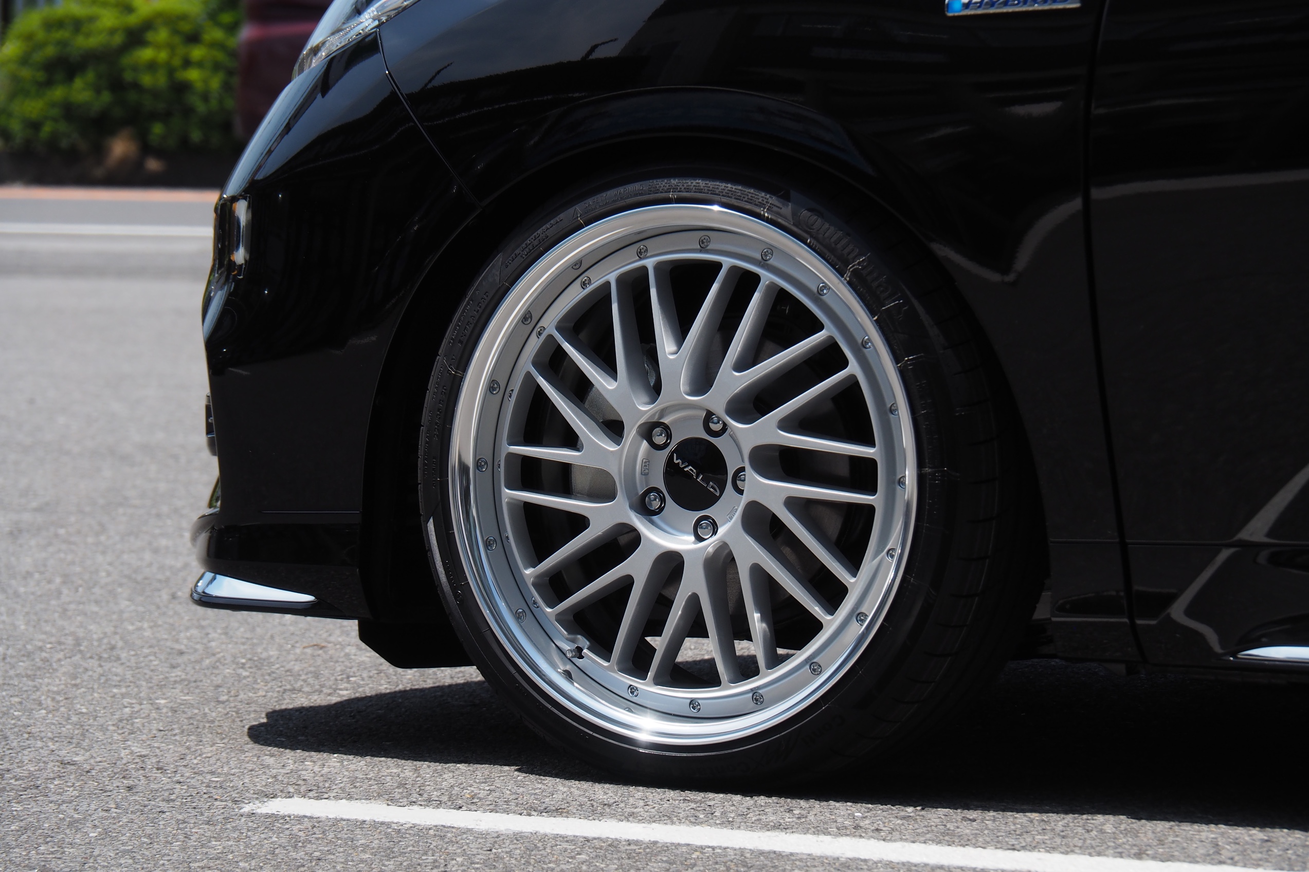 オデッセイ RC4 【WALDホイール 取付】 ホンダ オデッセイ