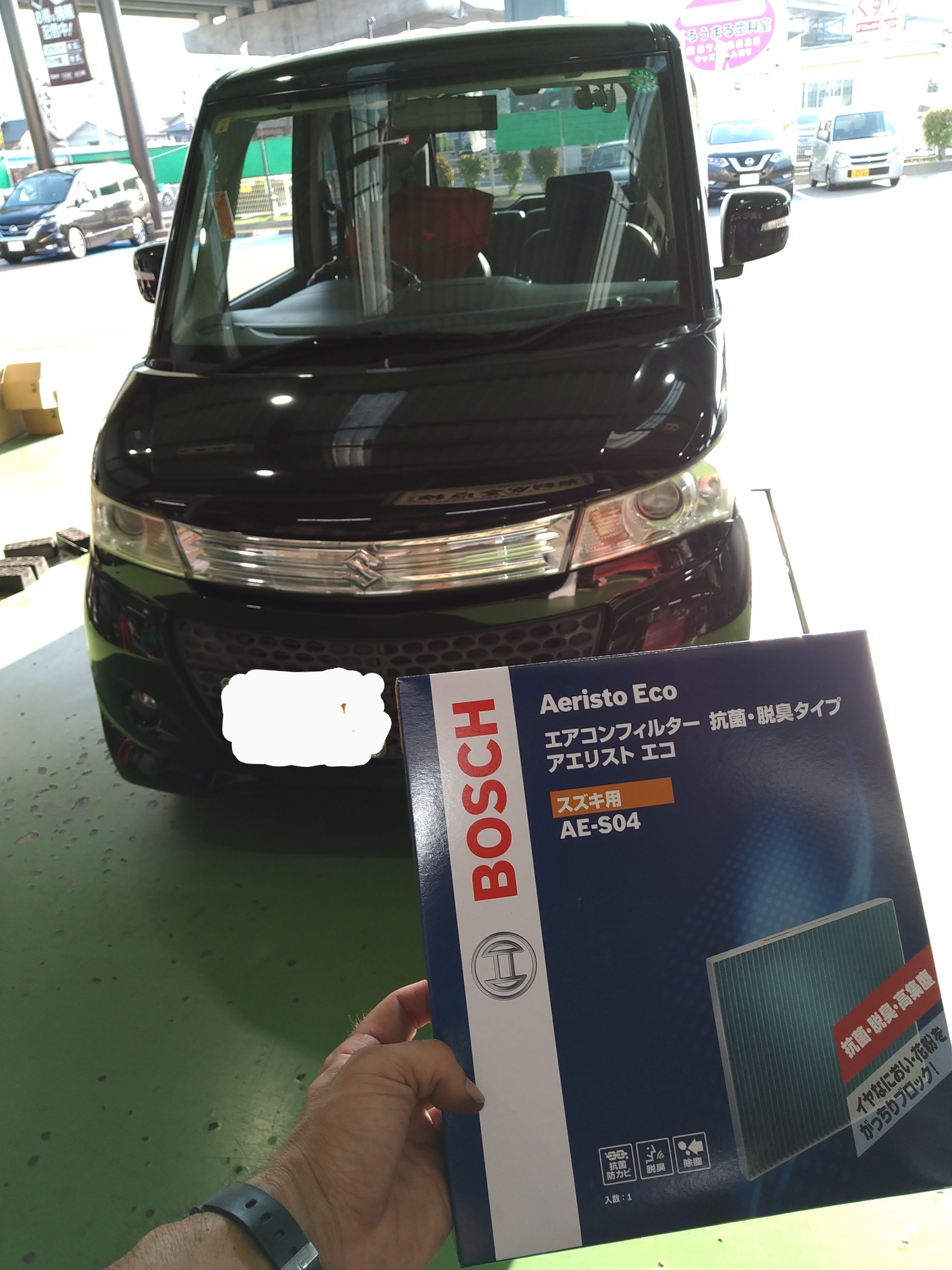 エアコンフィルター交換 理想交換目安は1年キロなんですよ スズキ パレット メンテナンス商品 その他 無料安全点検 サービス事例 タイヤ館 次郎丸 タイヤからはじまる トータルカーメンテナンス タイヤ館グループ
