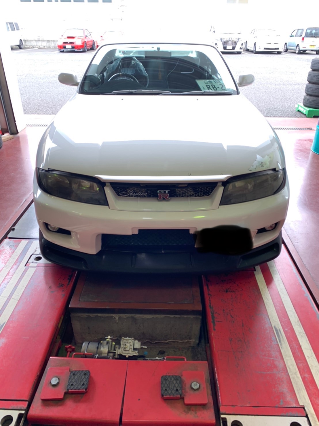 GT-R R33 HKS エアクリーナー取り付け | 日産 スカイラインGT-R その他