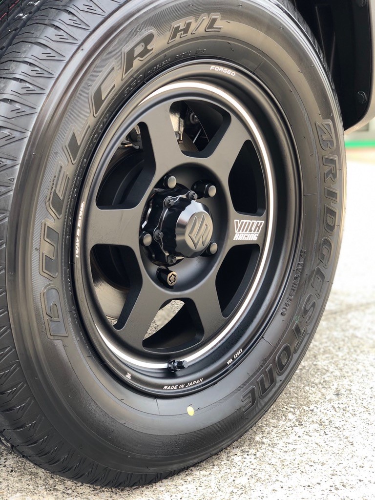 新型ジムニーシエラ RAYS VOLKRACING TE37X UL 16インチ取付 | スズキ 