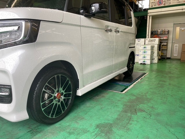 BBS RE-L2 BKD 取り付け （N-BOX) | サービス事例 | タイヤ館 広島 