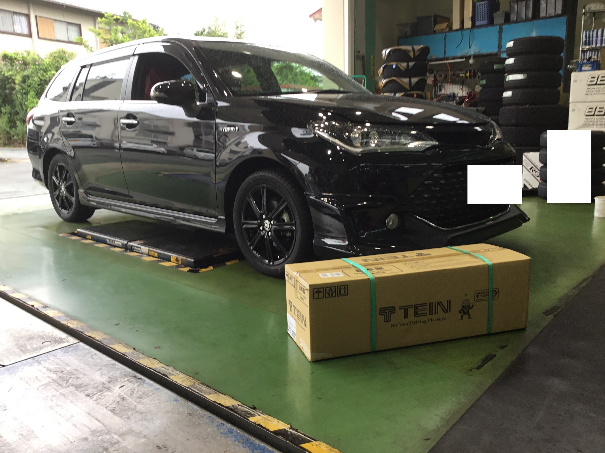 トヨタ カローラフィールダー 車高調 スタッフ日記 タイヤ館 長岡京 京都府 滋賀県のタイヤからはじまる トータルカーメンテナンス タイヤ館グループ