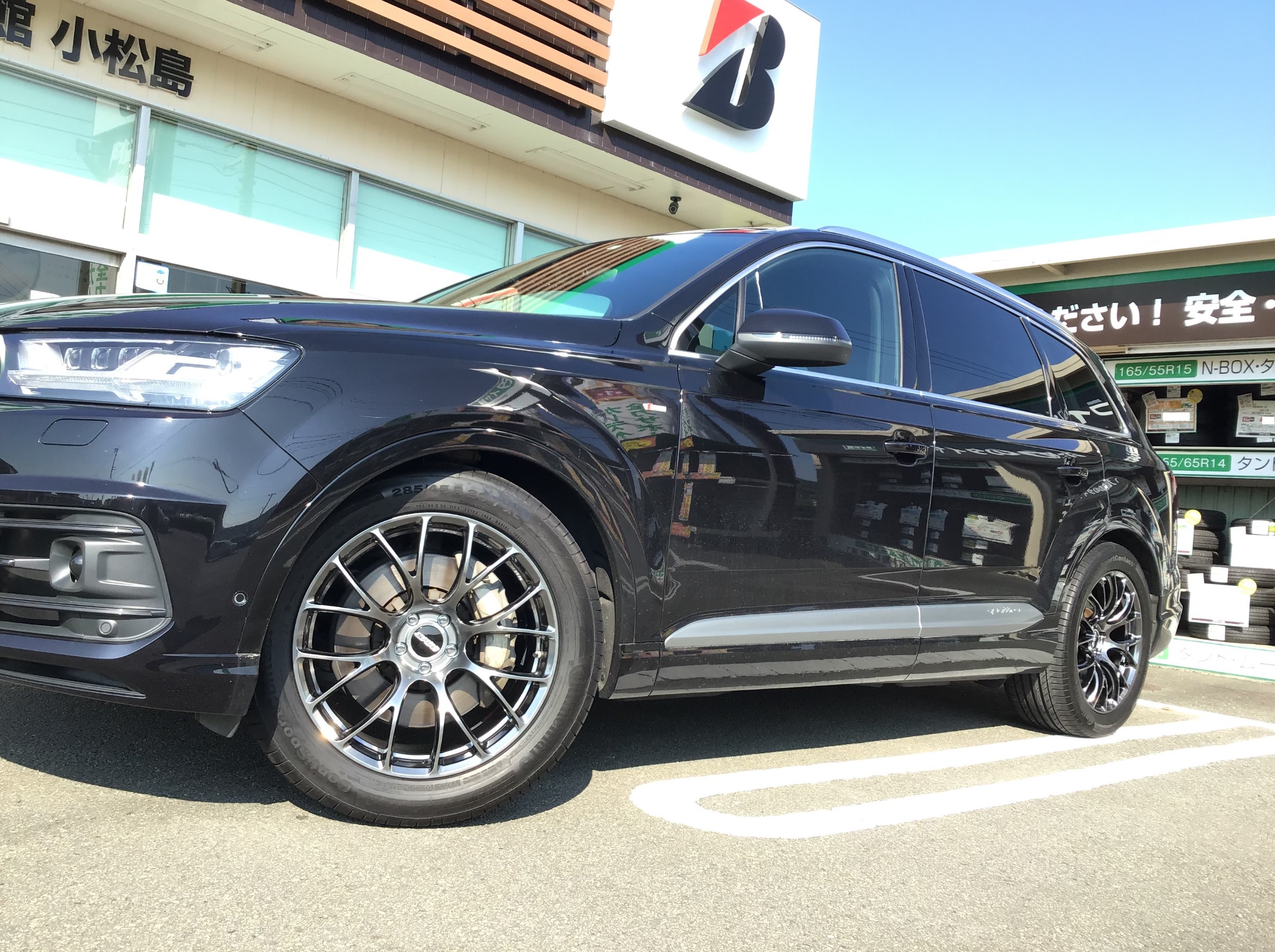 アウディQ7ホイール交換！！ | アウディ Q7 ホイール タイヤ・ホイール