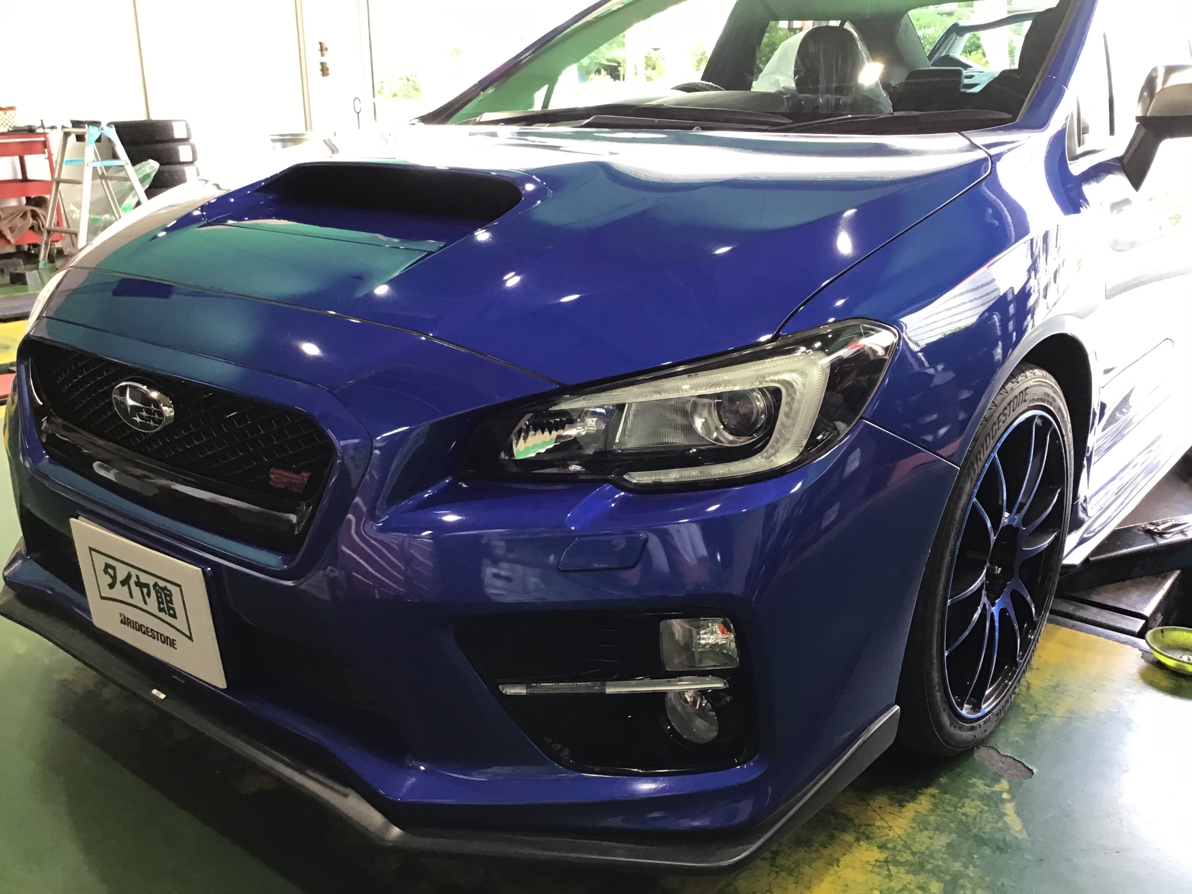 WRX-STI』RAYSホイール+タイヤセット取り付け!! | 店舗お WRX-STI』RAYSホイール+タイヤセット取り付け!! | 店舗お