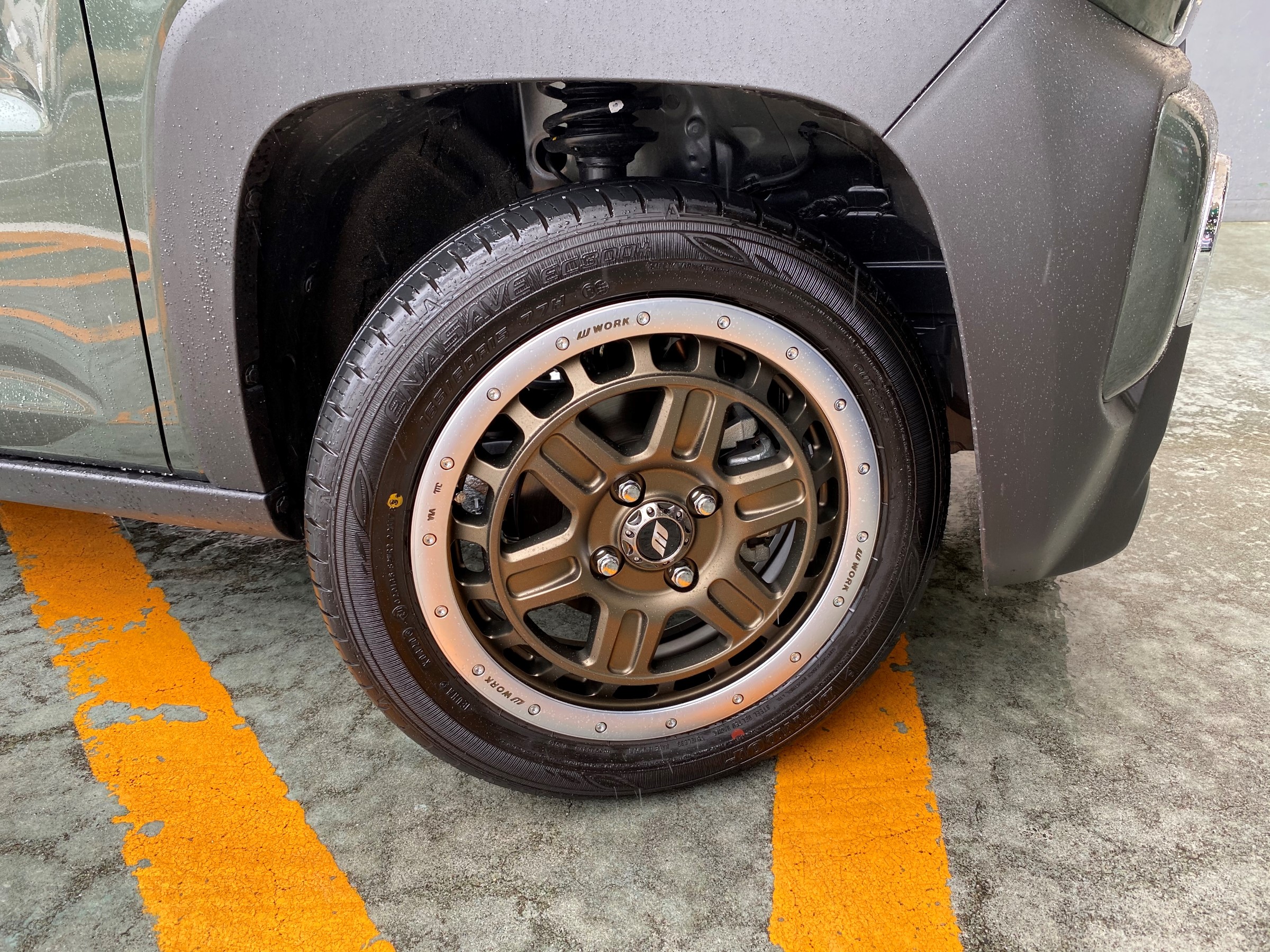 スズキ - 新型ハスラー 新車取り外し 純正ホイール タイヤの+mdscience.in
