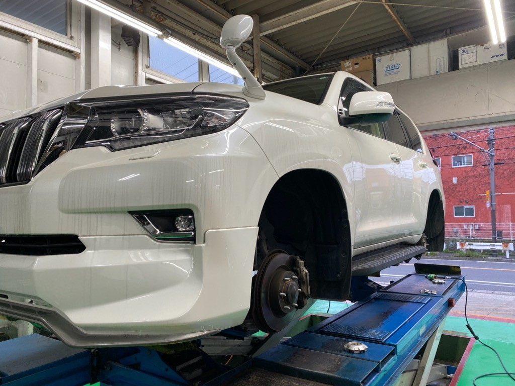ランクル プラド デューラーA/T001 取付 | トヨタ ランドクルーザー