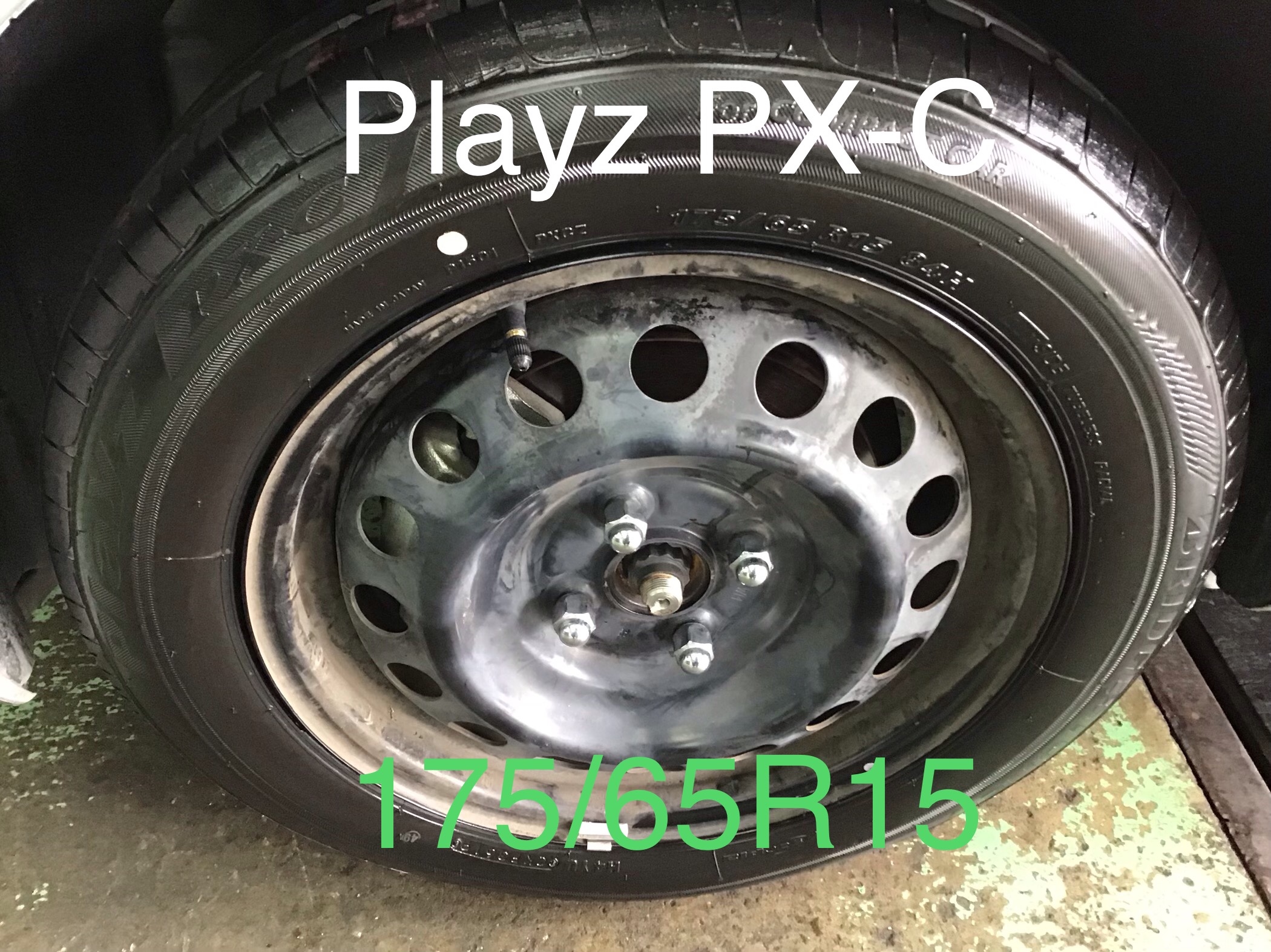 TOYOTA ヴィッツ]Playz PX-C 175/65R15 | トヨタ ヴィッツ タイヤ 