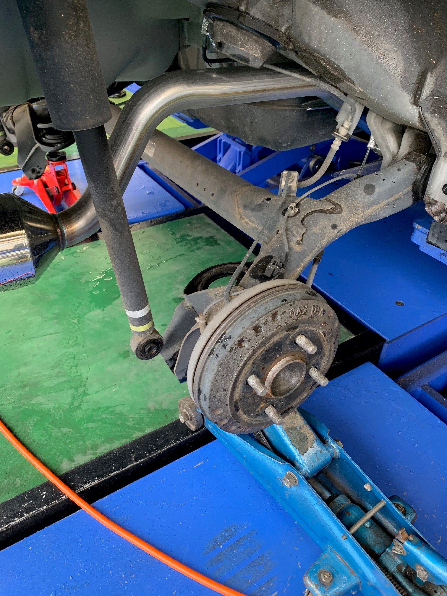 ダイハツ・ミラカスタム・L275S】 ダウンサス交換 | 店舗おススメ情報