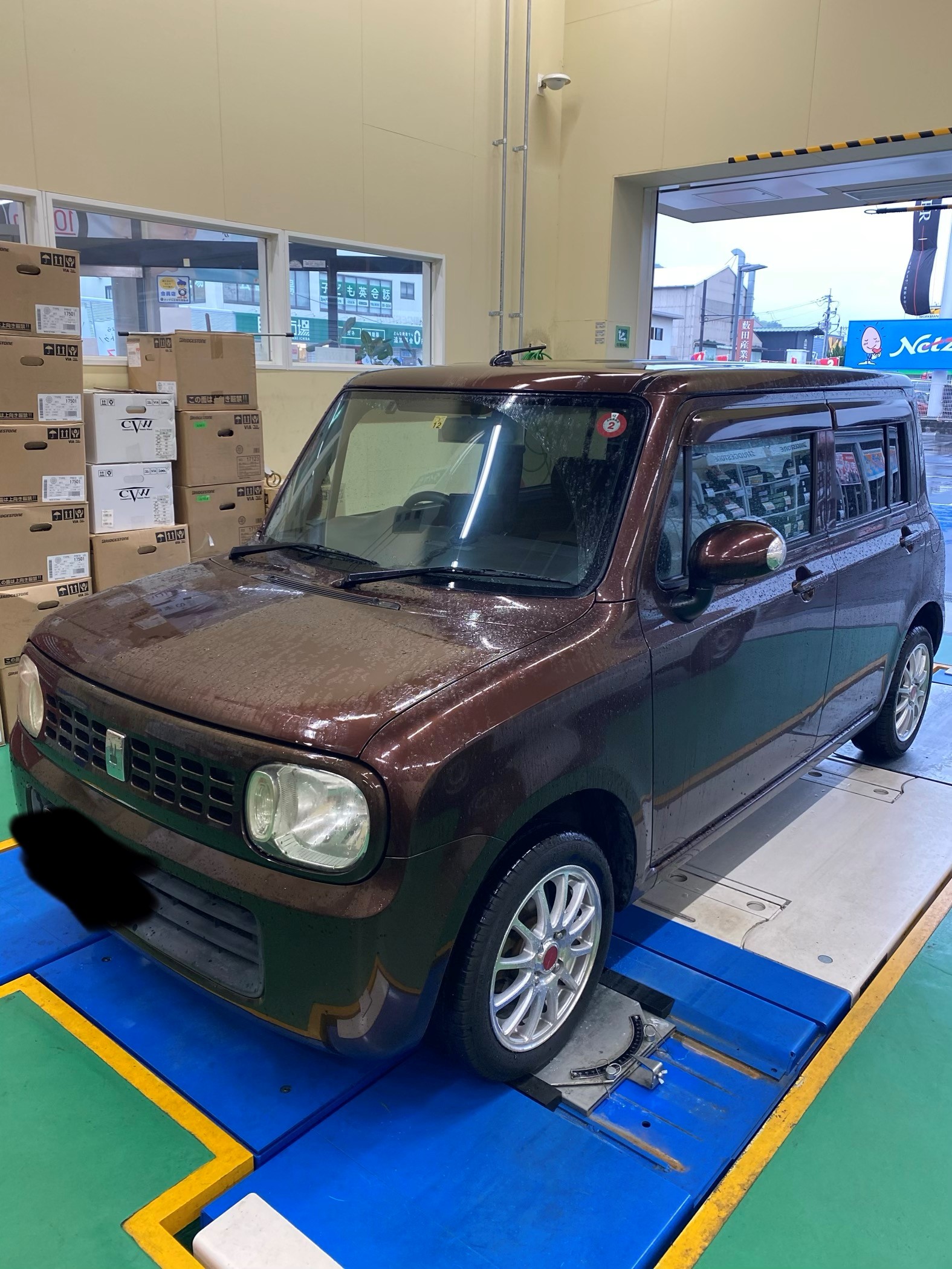 ラパン 車内の臭い消し スズキ アルトラパン メンテナンス商品 その他 無料安全点検 サービス事例 タイヤ館 笠岡 タイヤからはじまる トータルカーメンテナンス タイヤ館グループ