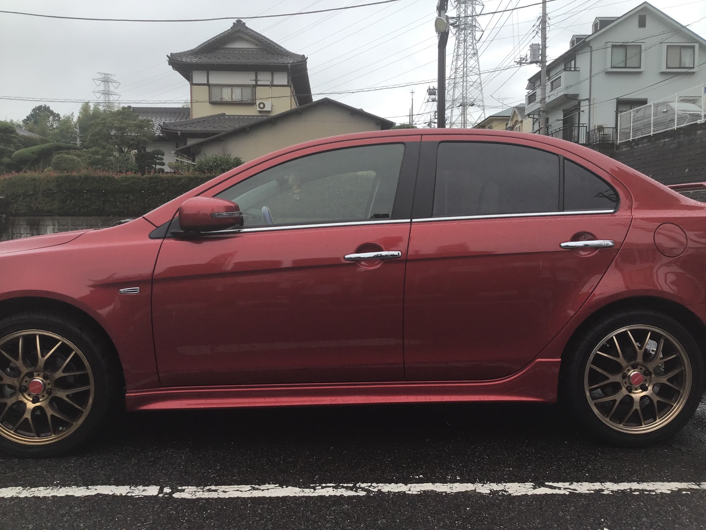ギャランフォルティス 車高調取り付け 三菱 ギャランフォルティス その他 パーツ取付 足回り関係取付 サービス事例 タイヤ館 港北ニュータウン 神奈川県のタイヤ カー用品ショップ タイヤからはじまる トータルカーメンテナンス タイヤ館グループ