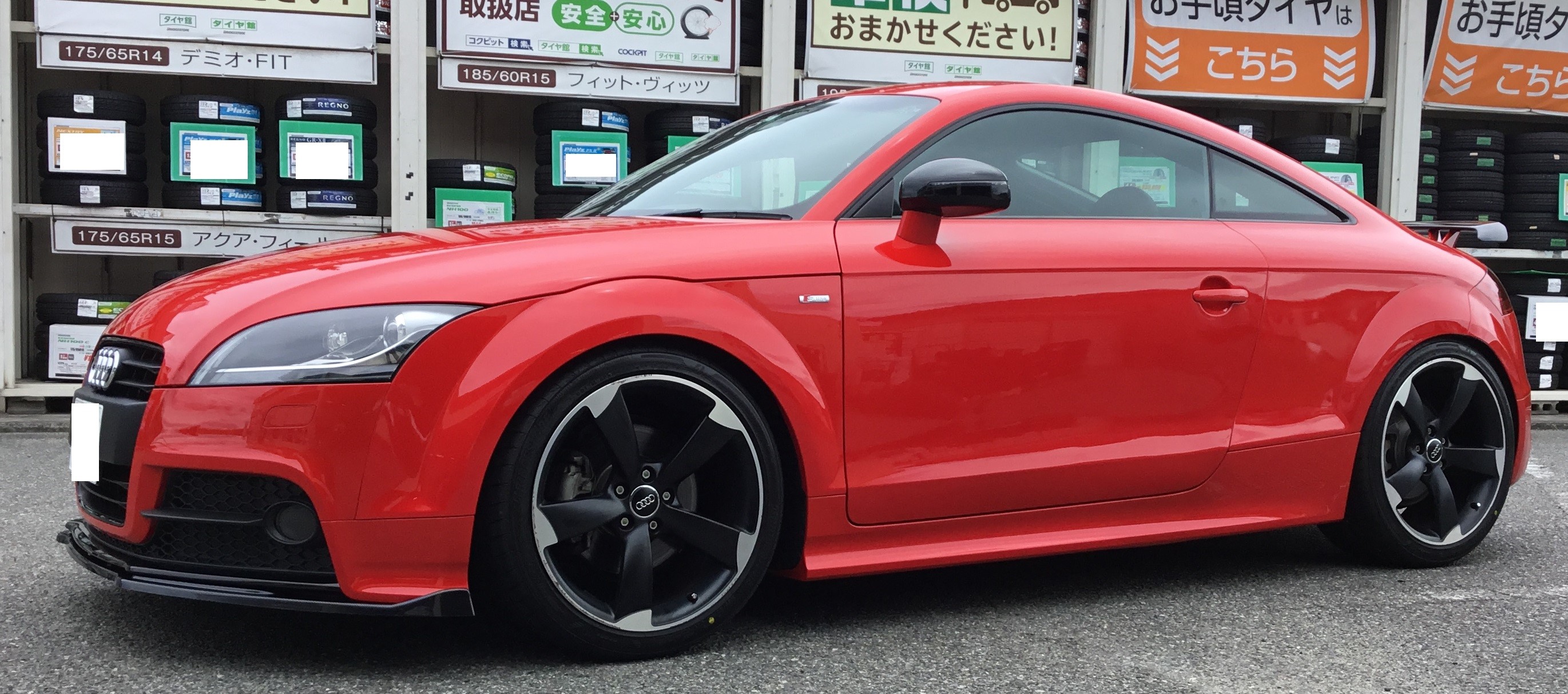 アウディtt アイバッハ車高調 タイヤ交換 アウディ Tt その他 パーツ取付 足回り関係取付 スタッフ日記 タイヤ館 徳島 徳島県のタイヤ カー用品ショップ タイヤからはじまる トータルカーメンテナンス タイヤ館グループ