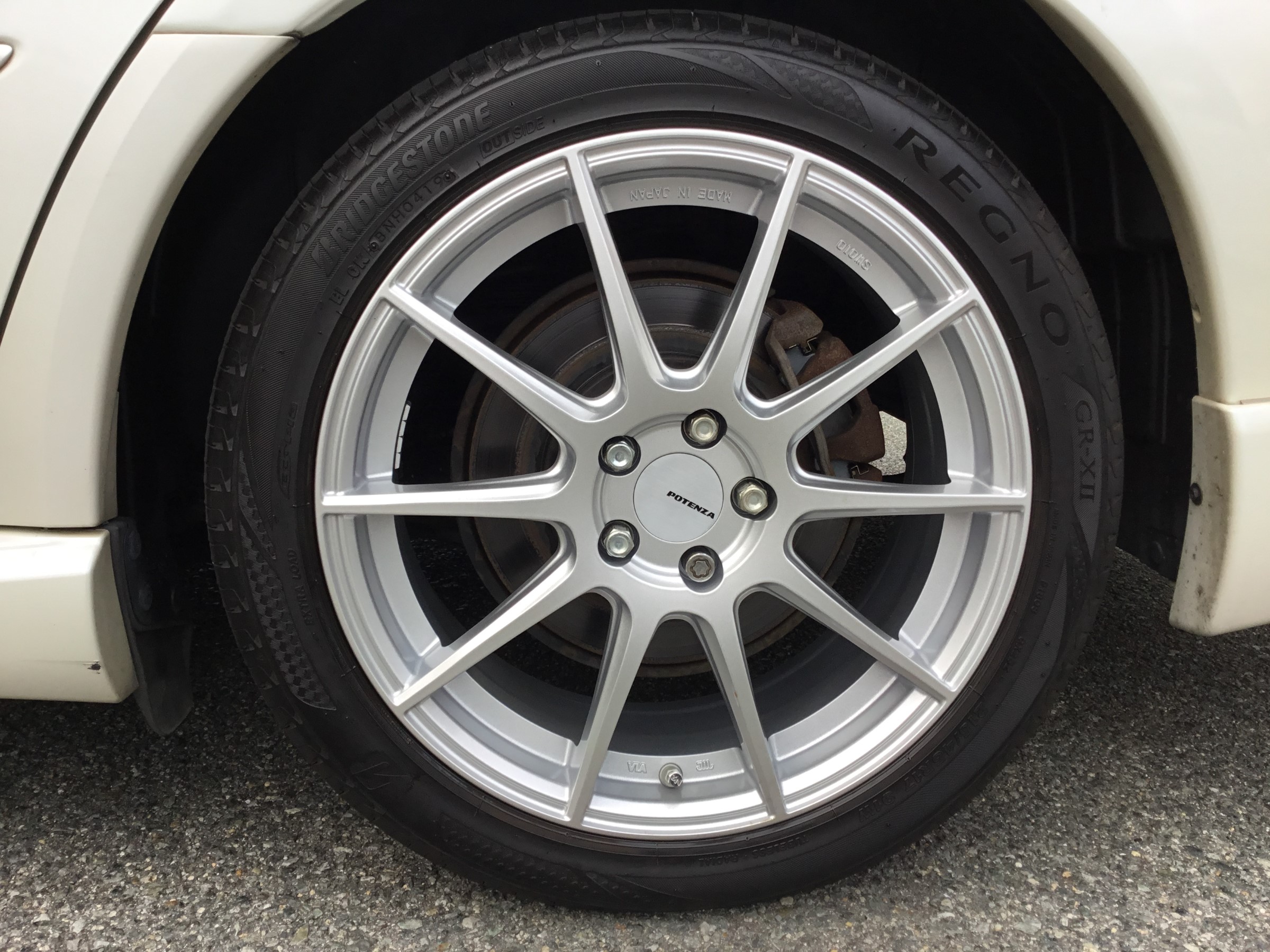ブリヂストンPOTENZA SW010☆レガシィ装着 | 店舗おススメ