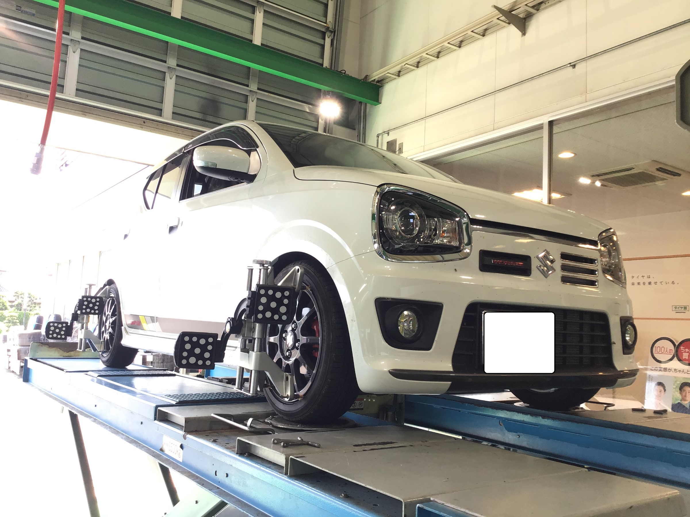 スズキ アルトワークス(HA36S) TEIN車高調取付け | スズキ アルト