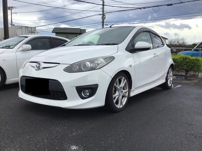 マツダ デミオ（DE5FS) ＴＥＩＮ ストリートアドバンスZ 車高調取付