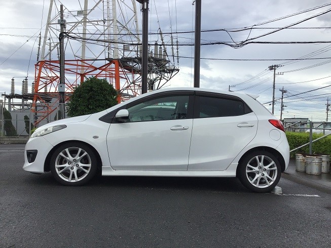 マツダ デミオ（DE5FS) ＴＥＩＮ ストリートアドバンスZ 車高調取付
