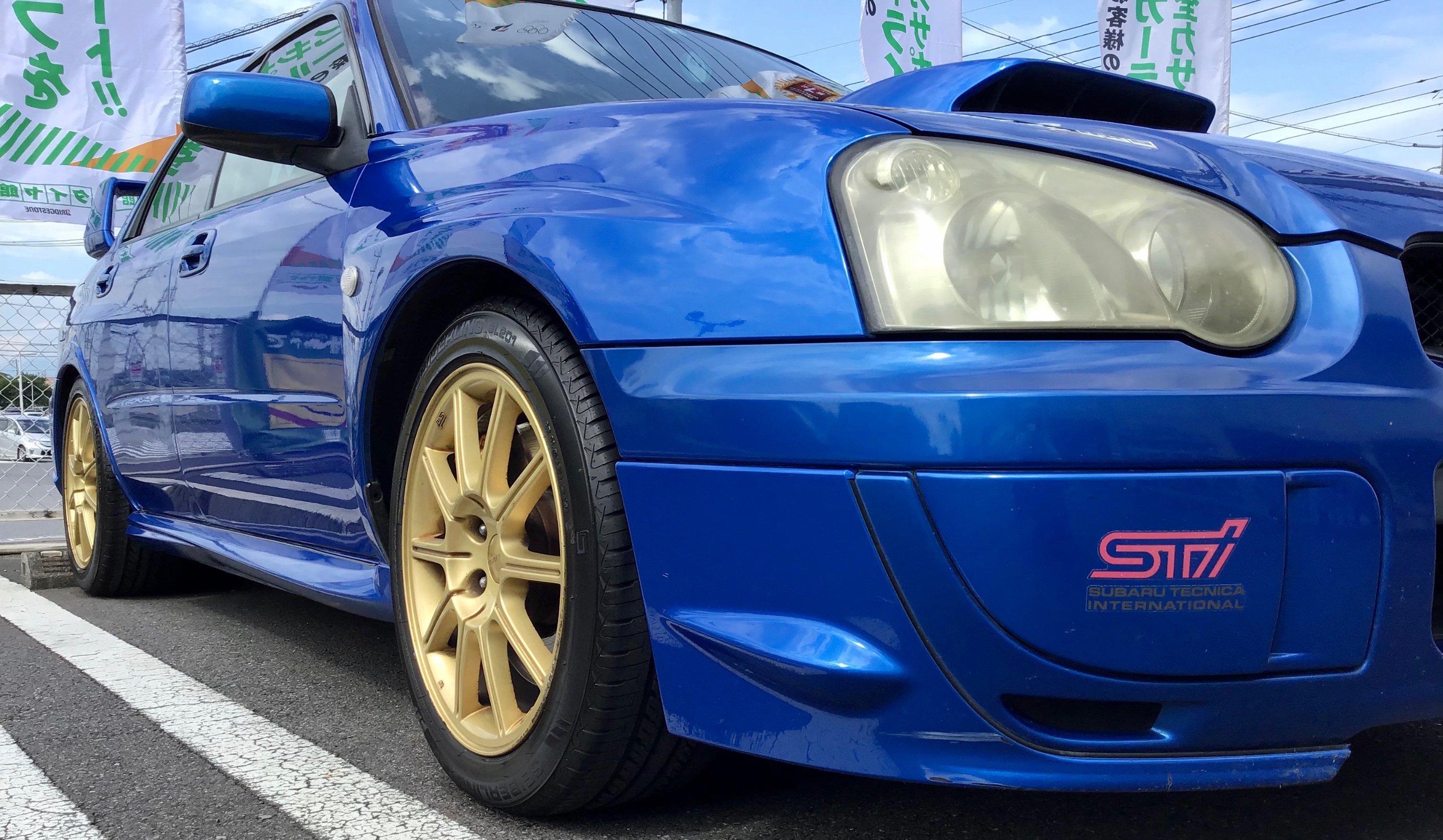 スバル・インプレッサWRX STI・GDB型】タイヤ交換 | スバル WRX STI