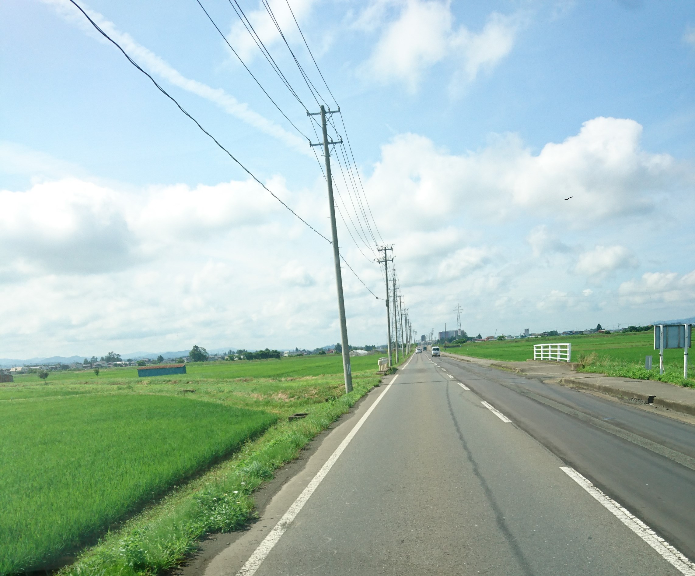 スタッフ撮影　停車して撮影しました