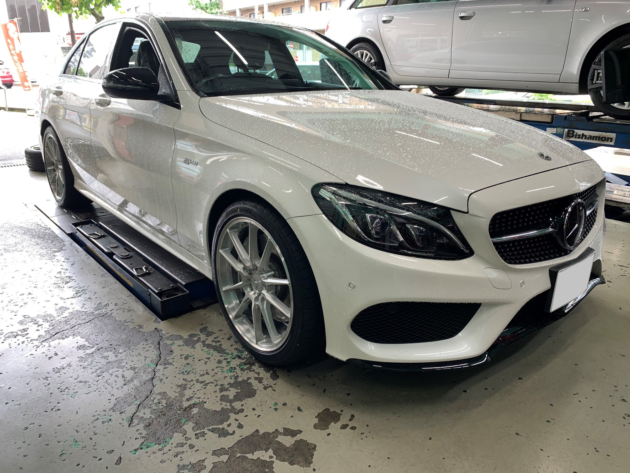 ベンツ W205 C43 ホイールセット取り付け！ | メルセデス・ベンツ C