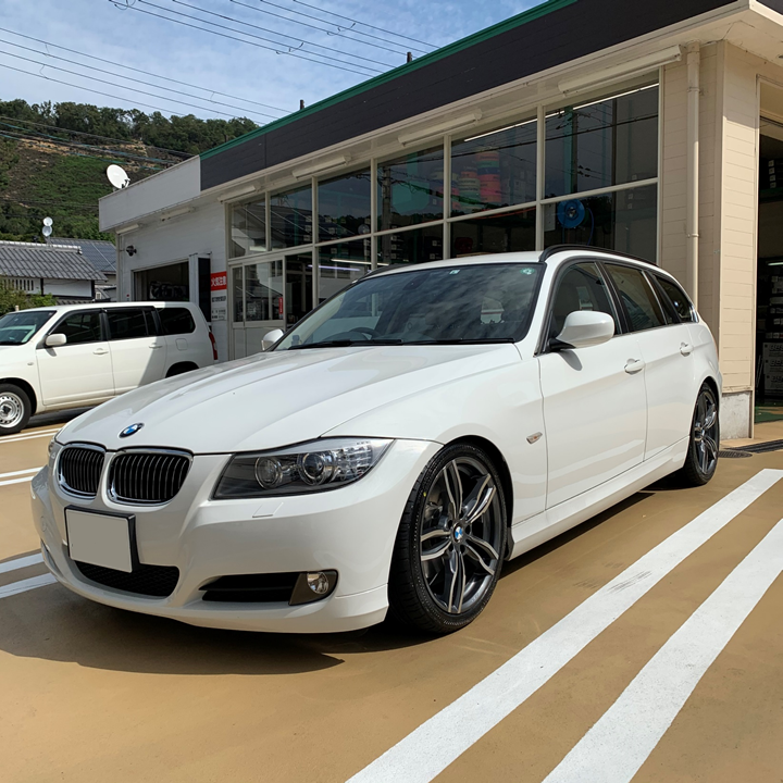BMW 325i (E91) に MAK LUFT FFと POTENZA S001RFT を装着いたしました