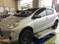 ☆トヨタ アクア☆タイヤ&ホイールセット交換♪ | 店舗おススメ ☆トヨタ アクア☆タイヤ&ホイールセット交換♪ | 店舗おススメ