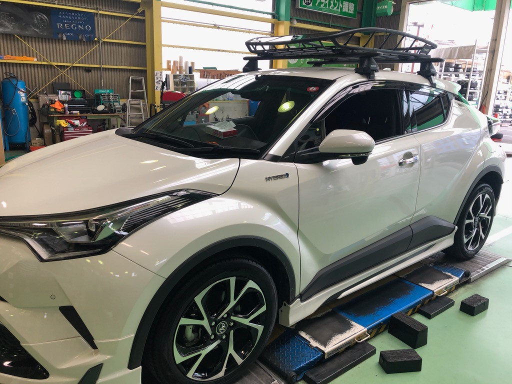 CHR THULE キャリア取付 | トヨタ C-HR その他 パーツ取付 > 各種用品