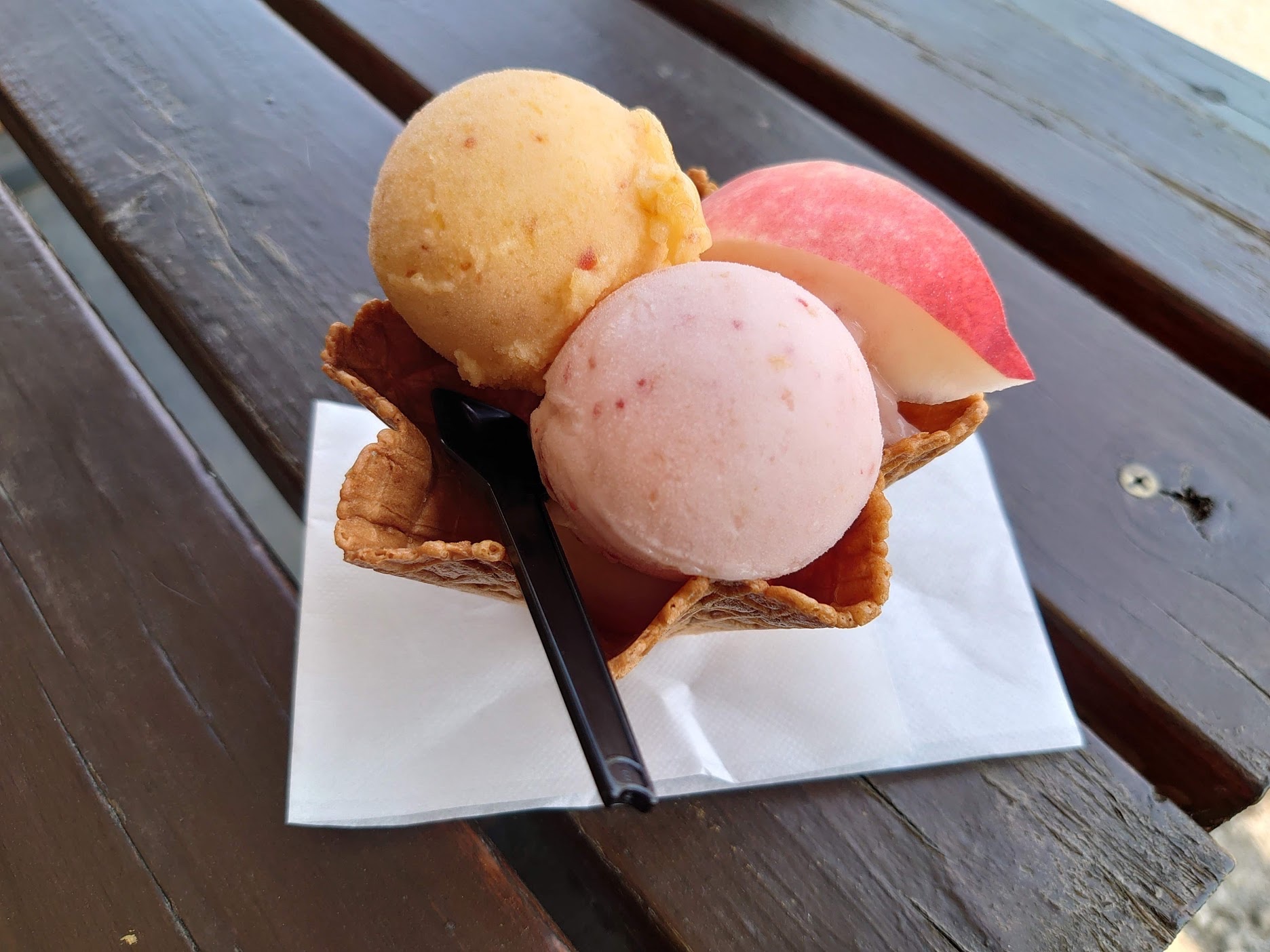 ジェラート3種盛り