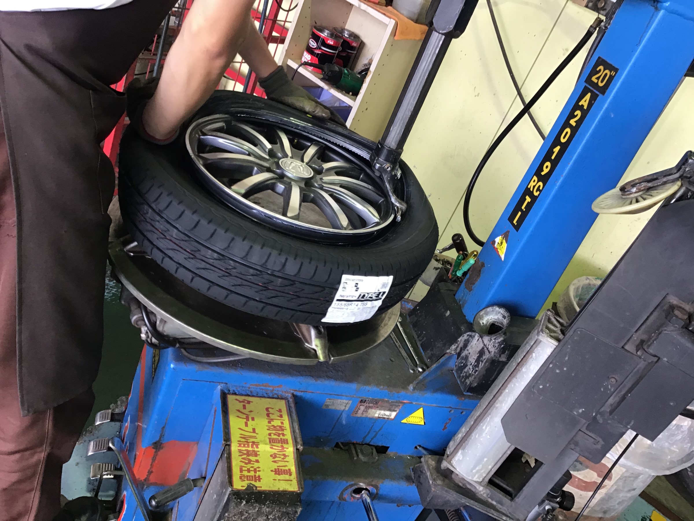 スタッフが撮影