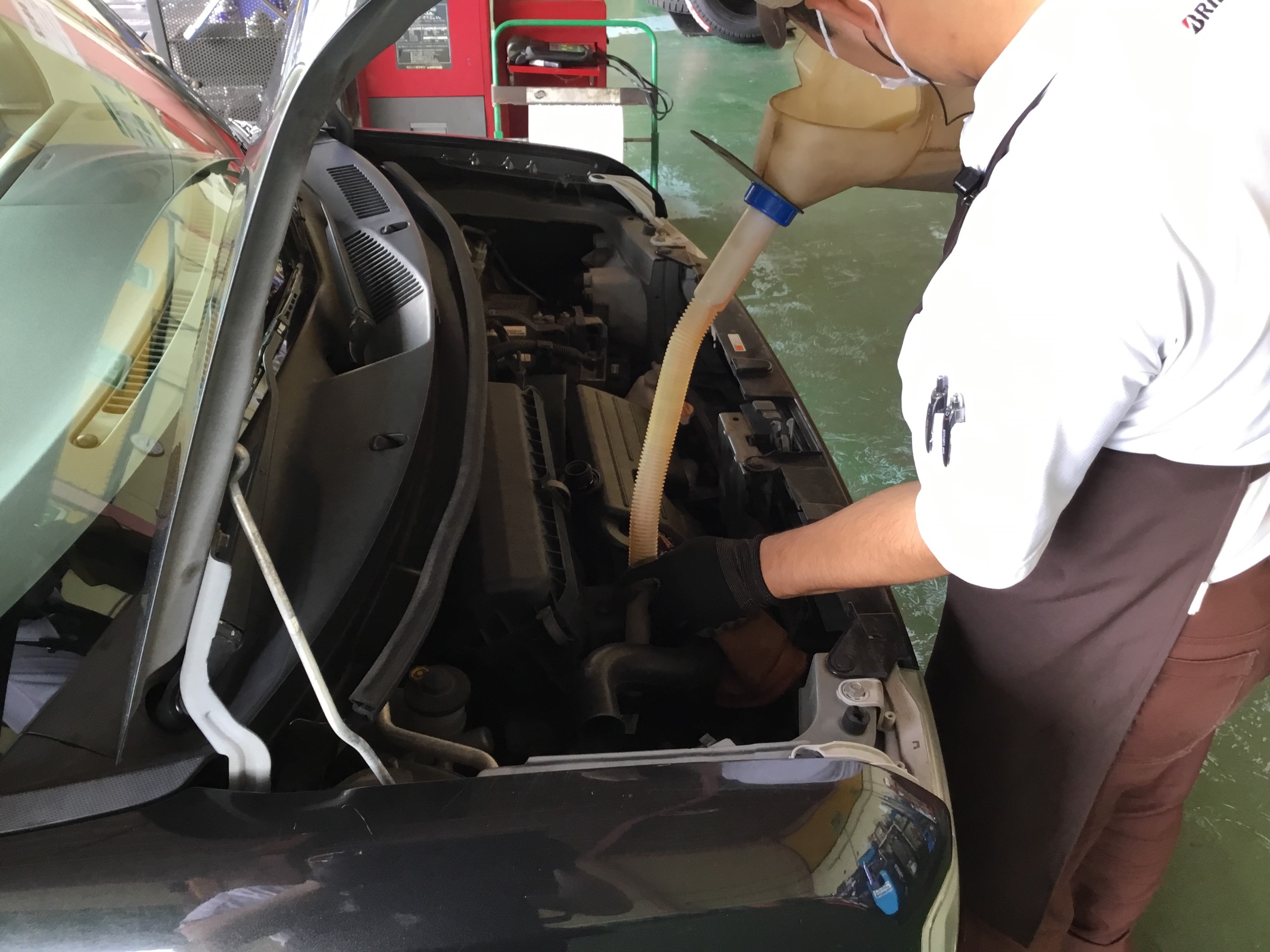 スタッフが撮影