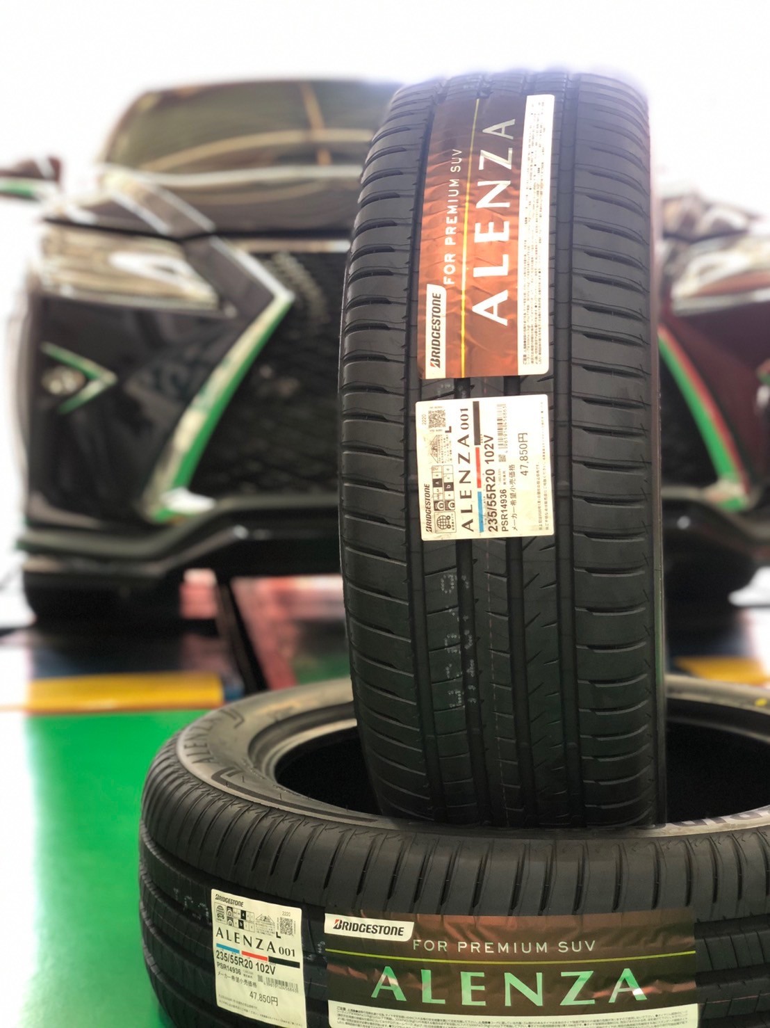 レクサスRX アレンザ001取付＆アライメント | レクサス RX タイヤ