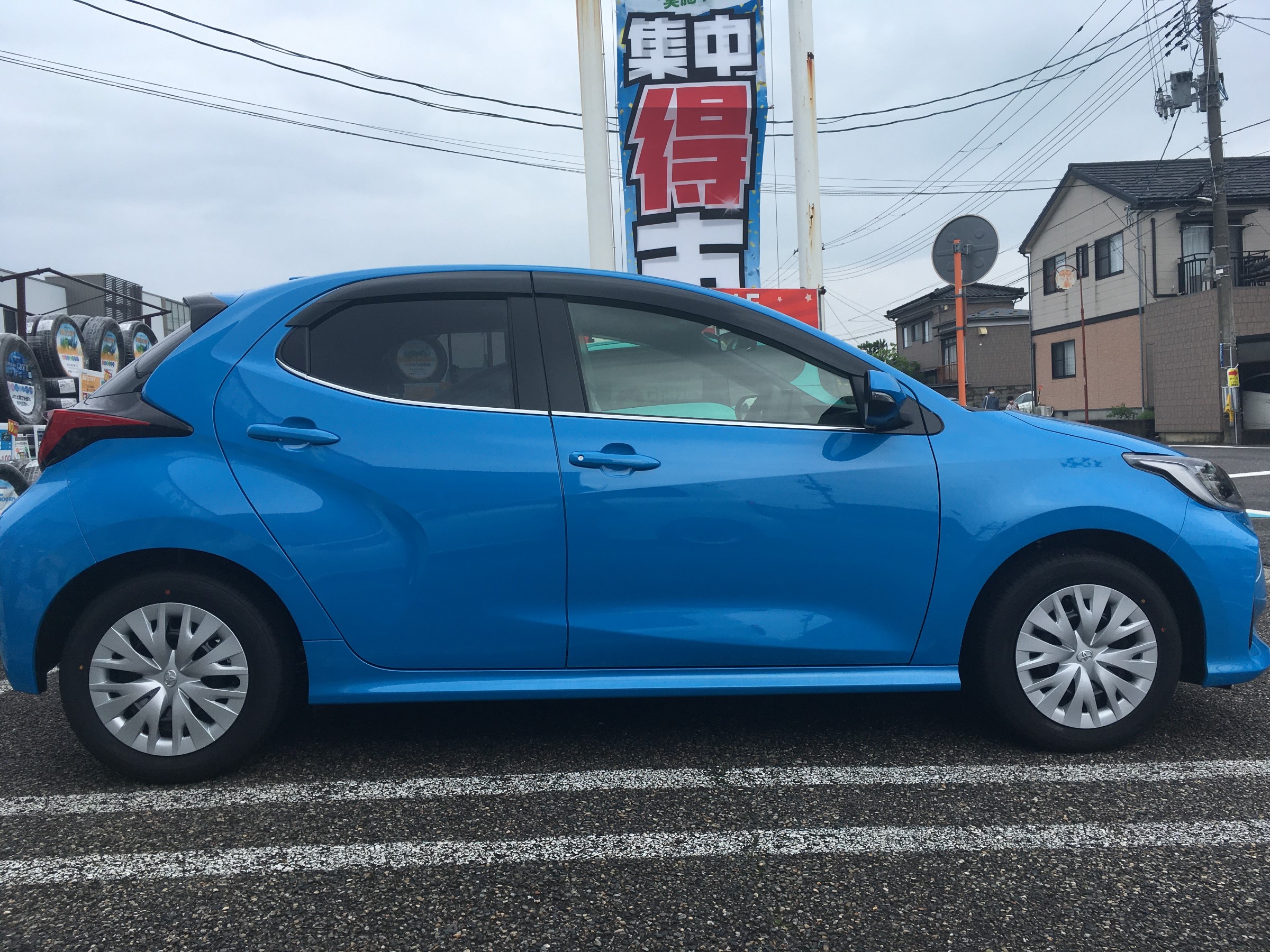 POTENZA SW010装着しました！ | トヨタ ヤリス ホイール タイヤ