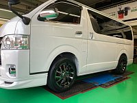 ハイエース用 ナイトロパワー H6 SLUG 17インチホイール＆タイヤ
