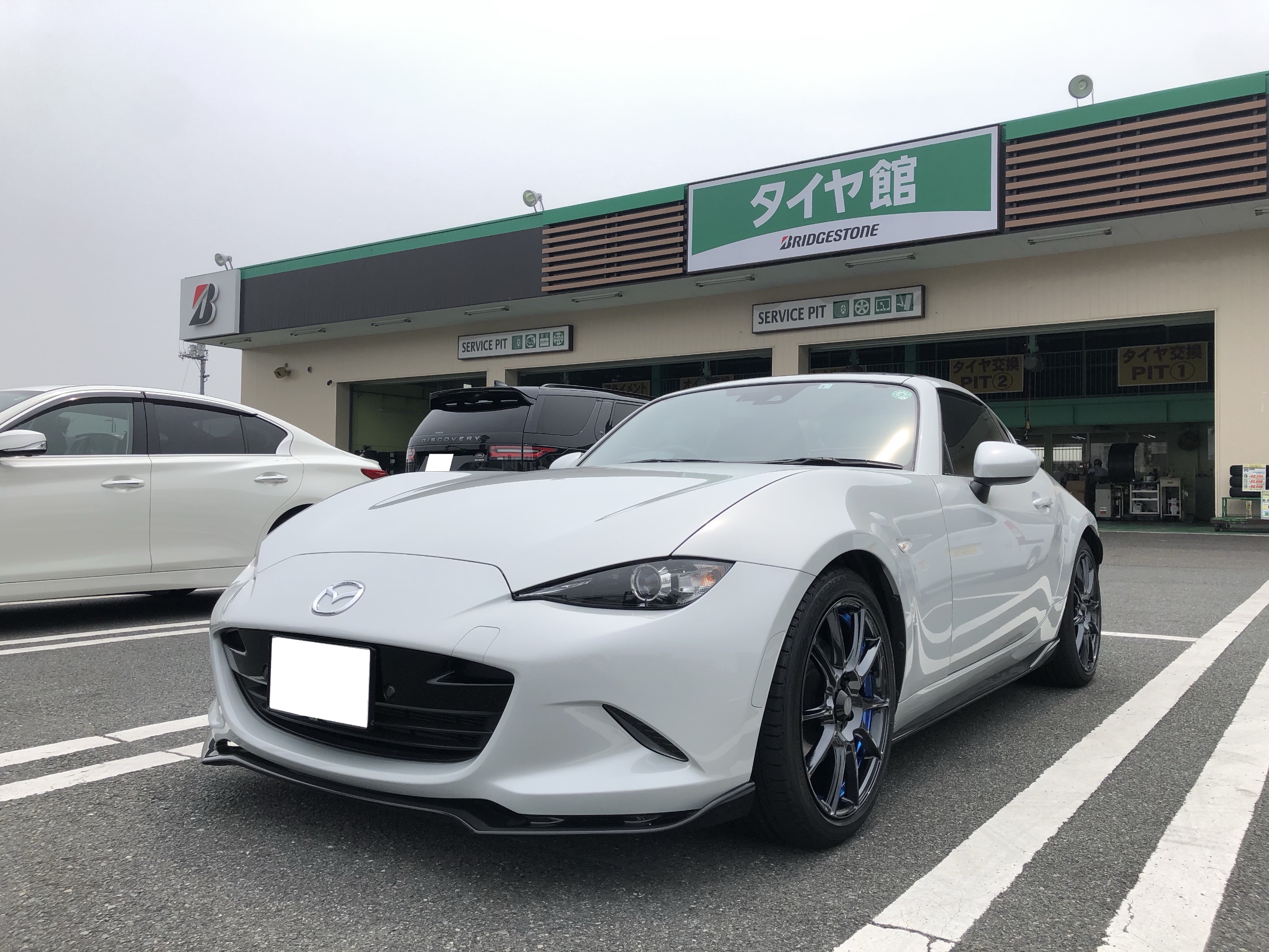 NDロードスターRF ホイール交換 | マツダ ロードスターRF ホイール