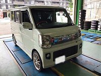 スズキ エブリイワゴン ホイールセット取付 | 店舗おススメ情報