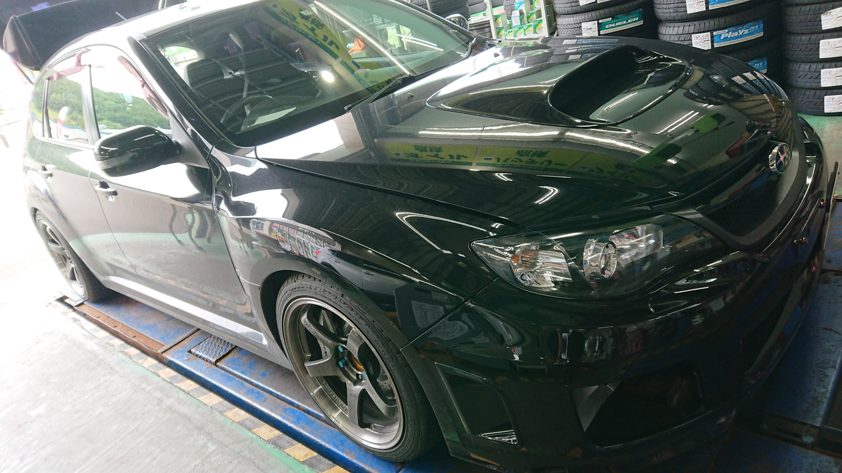 インプレッサ Grf 車高調取り付け スバル インプレッサ メンテナンス商品 パーツ取付 車高調整キット各種メーカー取扱 Cusco Tein Rsr等 サービス事例 タイヤ館 小樽 タイヤからはじまる トータルカーメンテナンス タイヤ館グループ