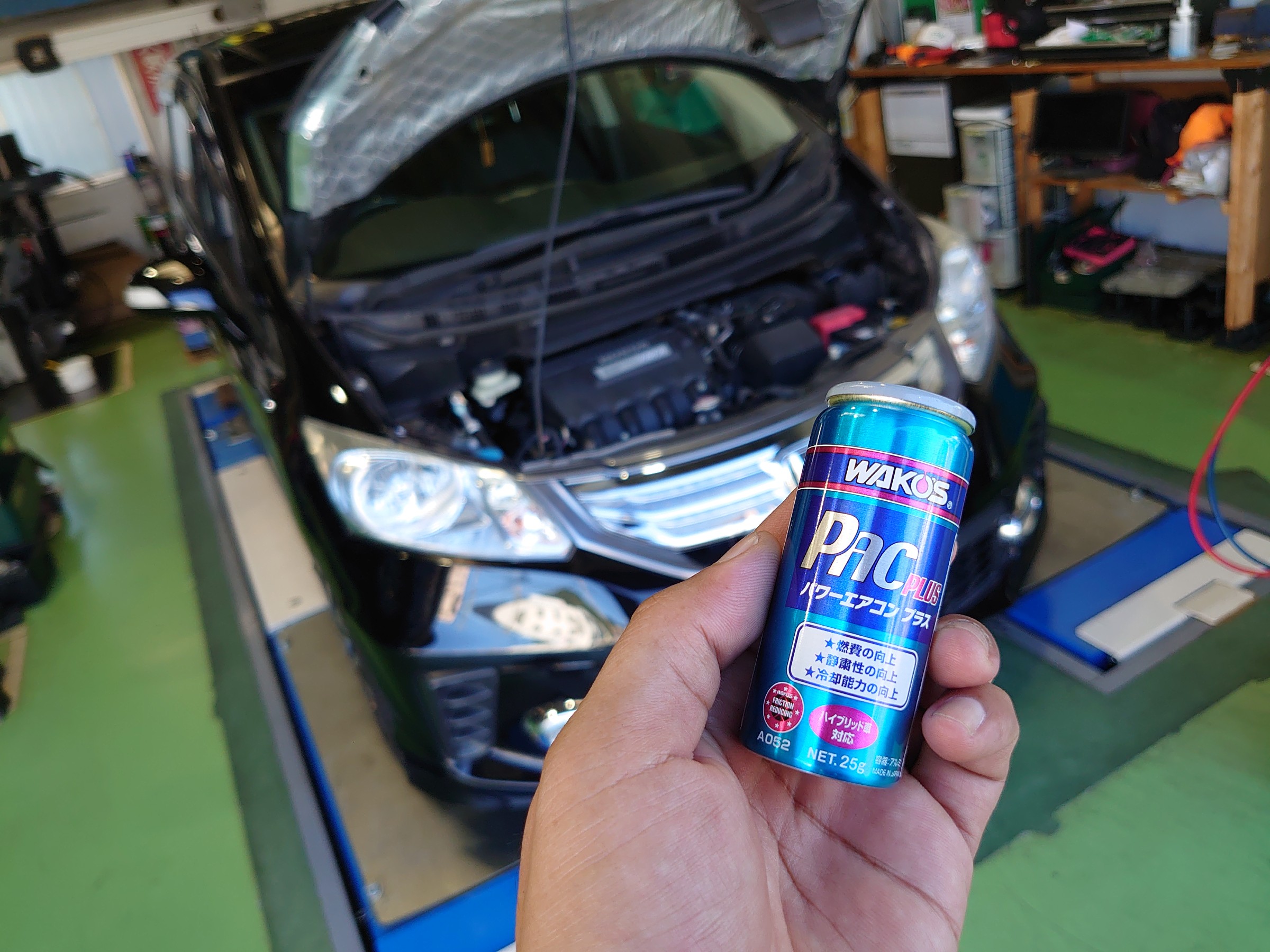 Honda フリード エアコン ガス クリーニングしました ホンダ フリード メンテナンス商品 その他 無料安全点検 技術サービス施工事例 タイヤ館 福岡東 タイヤからはじまる トータルカーメンテナンス タイヤ館グループ