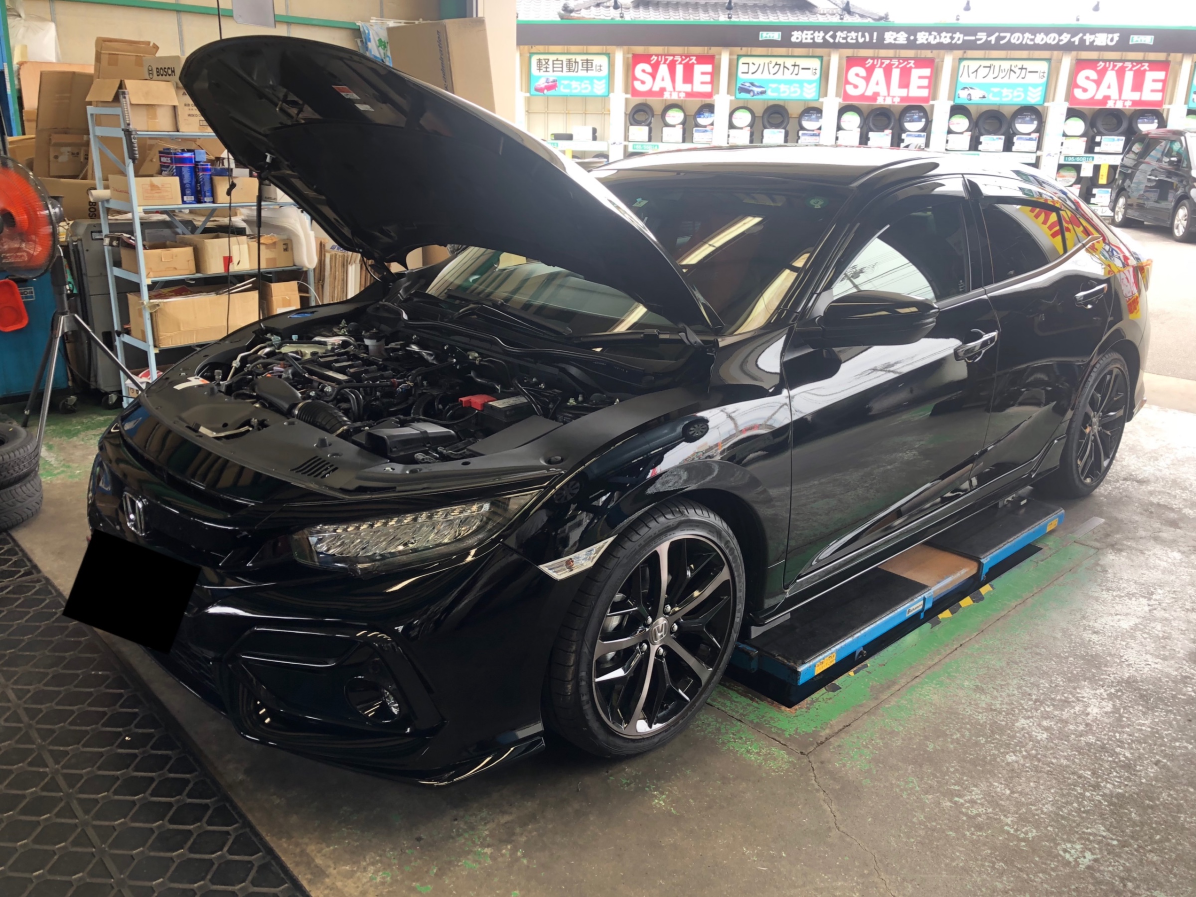 シビック FK7 ダウンサス取り付け(^^)/ | 店舗おススメ情報